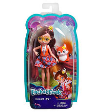 Mattel Enchantimals DVH89 Кукла Фелисити Лис, 15 см, фото 3