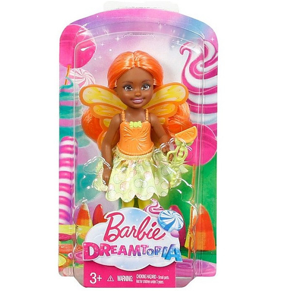 Mattel Barbie DVM89 Барби Маленькая фея Челси Цитрус - фото 4 - id-p98604079