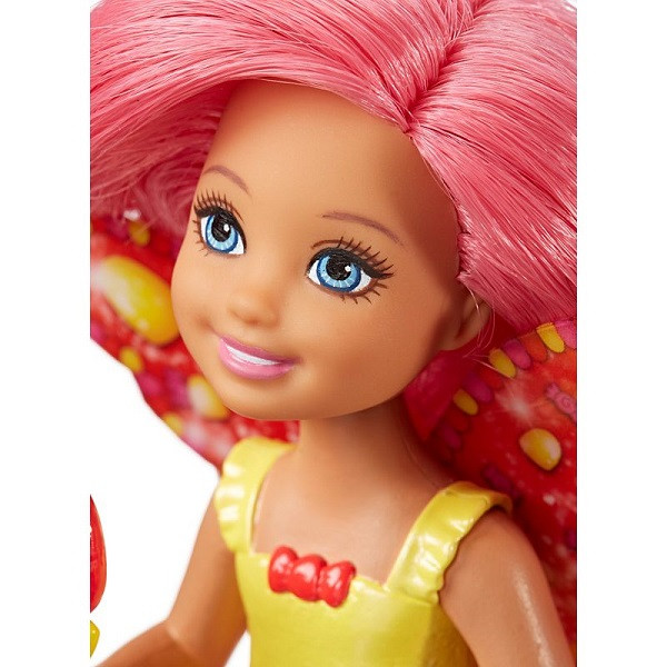 Mattel Barbie DVM90 Барби Маленькая фея Челси Леденец - фото 2 - id-p78762234