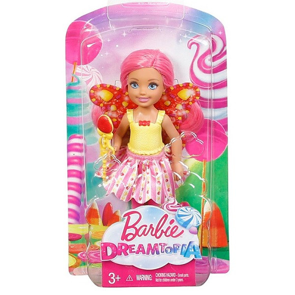 Mattel Barbie DVM90 Барби Маленькая фея Челси Леденец - фото 4 - id-p78762234