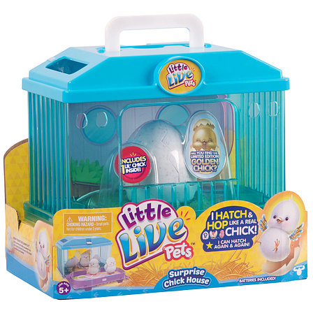 Little Live Pets 28325 Интерактивный Цыпленок в яйце с домиком, фото 2