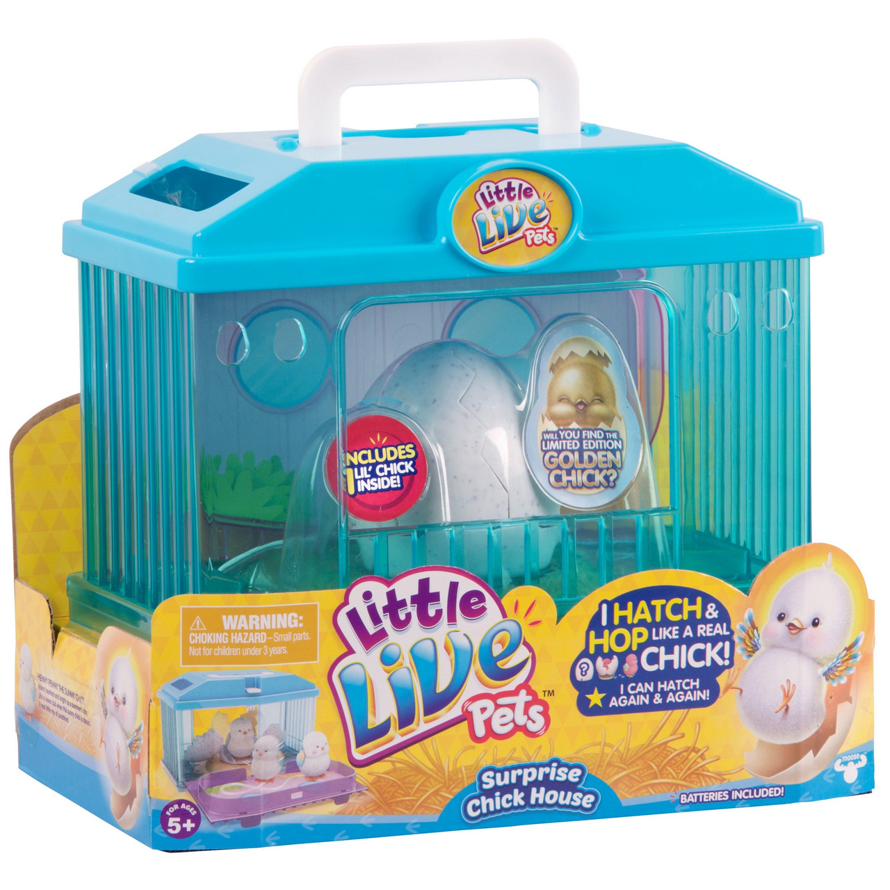 Little Live Pets 28325 Интерактивный Цыпленок в яйце с домиком - фото 1 - id-p74405124