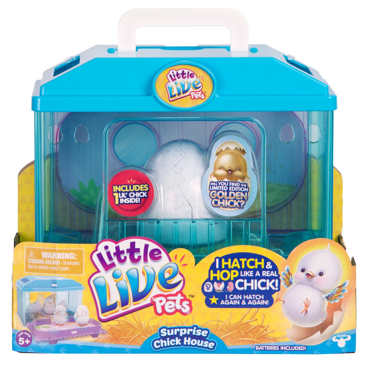 Little Live Pets 28325 Интерактивный Цыпленок в яйце с домиком - фото 7 - id-p74405124