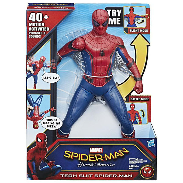Hasbro Spider-Man B9691 Фигурка Человека-паука со световыми и звуковыми эффектами - фото 3 - id-p74405129