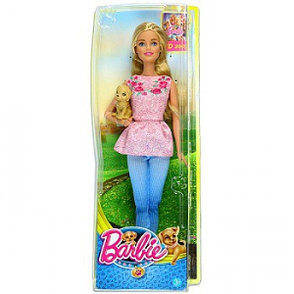 Barbie (Барби) Barbie CLF97 Барби Сестра Barbie с питомцем, фото 2