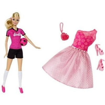 Barbie (Барби) Mattel Barbie BDT25/CLR32 Барби Набор "Кукла Барби и набор одежды" №2