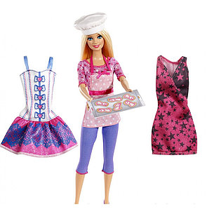 Barbie (Барби) Mattel Barbie BDT28/N4875 Барби Набор "Кукла Барби и набор одежды" №7, фото 2