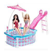 Mattel Barbie CGG91/BCN23 Барби Набор "на пляже"
