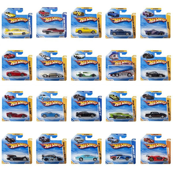 Hot Wheels Mattel Hot Wheels N3758 Хот Вилс Машинки базовой коллекции в дисплее