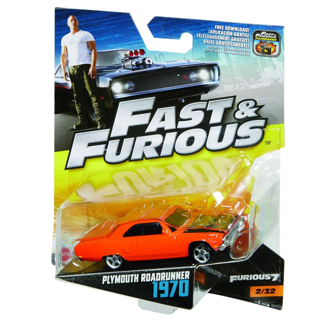 Fast&Furious FCF37 Форсаж Базовая машинка - фото 4 - id-p78762283