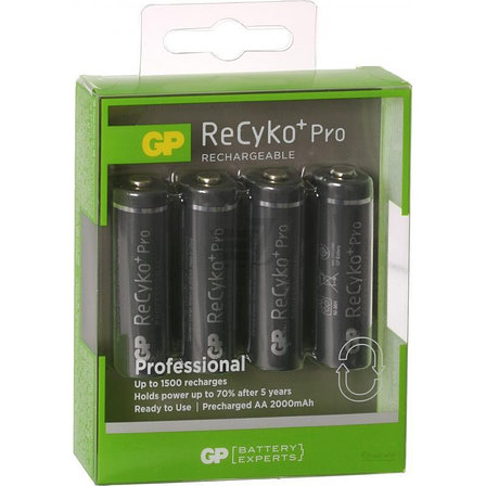 Аккумулятор GP ReCyko AA 2000 mAh 1 шт, фото 2