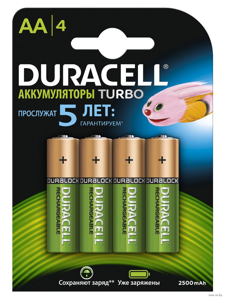 Аккумулятор Duracell AA 2500 - (1ШТ)