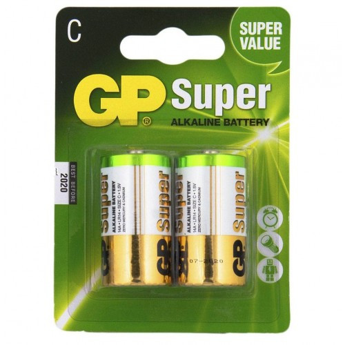 Батарея GP Super Alkaline LR14 C упаковка 1 шт - фото 1 - id-p77507130