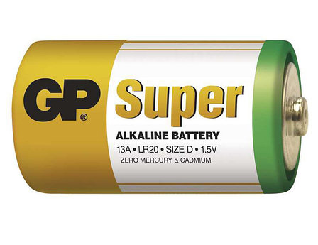 Батарейка GP SUPER LR20 1 шт, фото 2