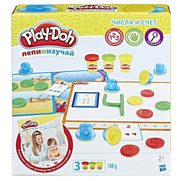 Hasbro Play-Doh B3406 Игровой набор "Цифры и числа" - фото 5 - id-p78762317