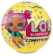 LOL 551522 Конфетти Surprise Кукла-сюрприз 9 слоев  3 серия 1 волна