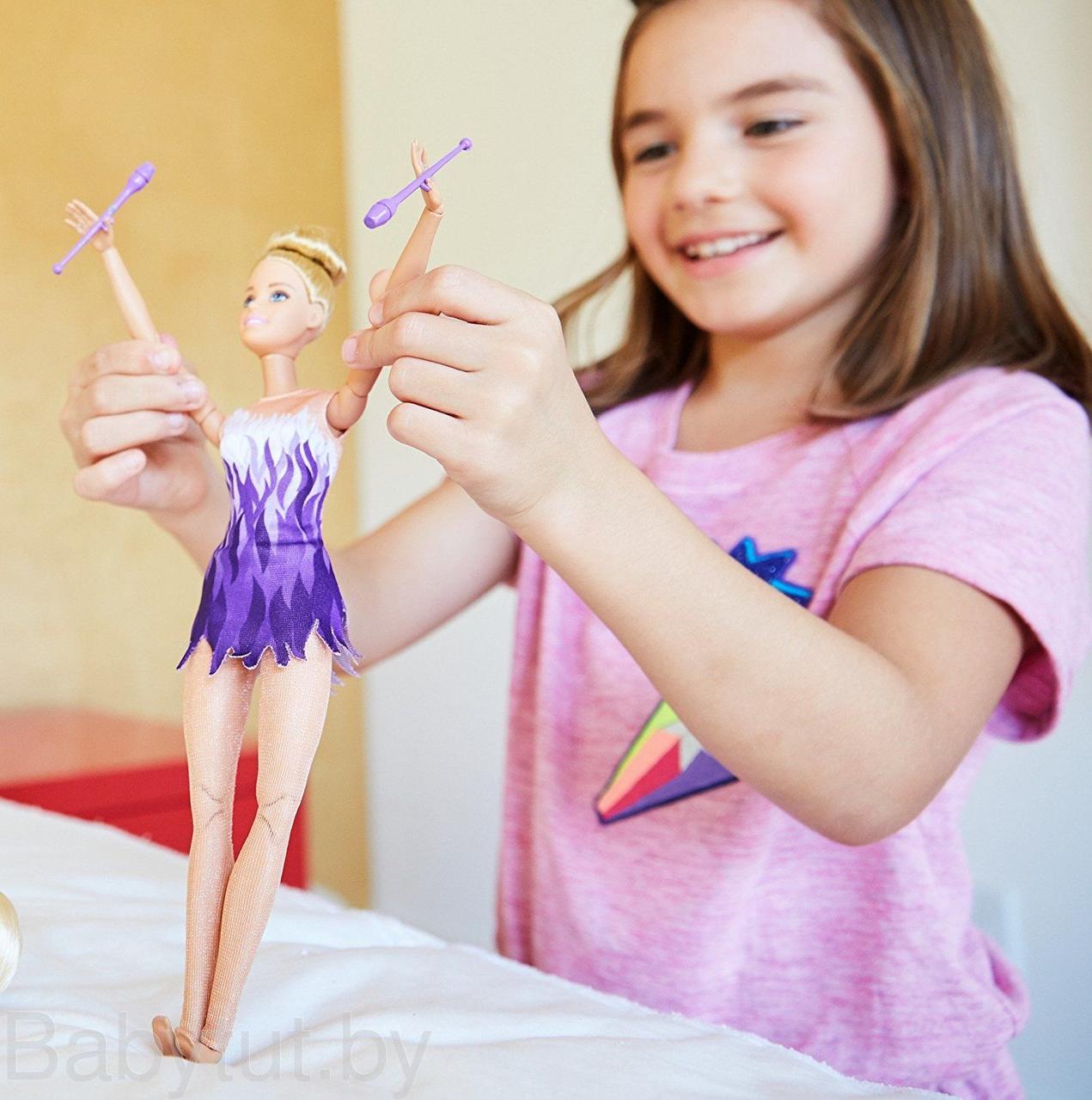 Кукла Barbie гимнастка безграничные движения FJB18 - фото 3 - id-p82494993