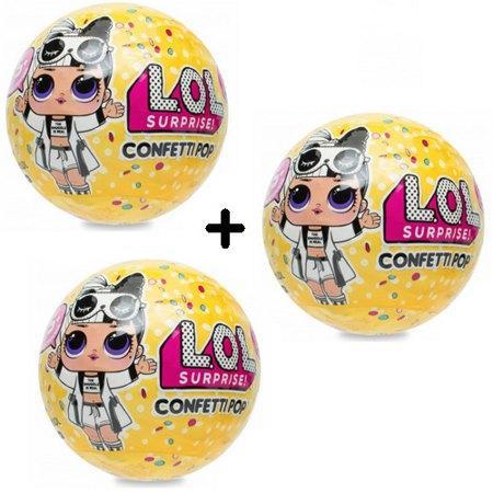 Куклы L.O.L. Супер Цена !!! 3 шт Куклы Лол Кофетти Поп 2 волна (Lol Confetti Pop), фото 2