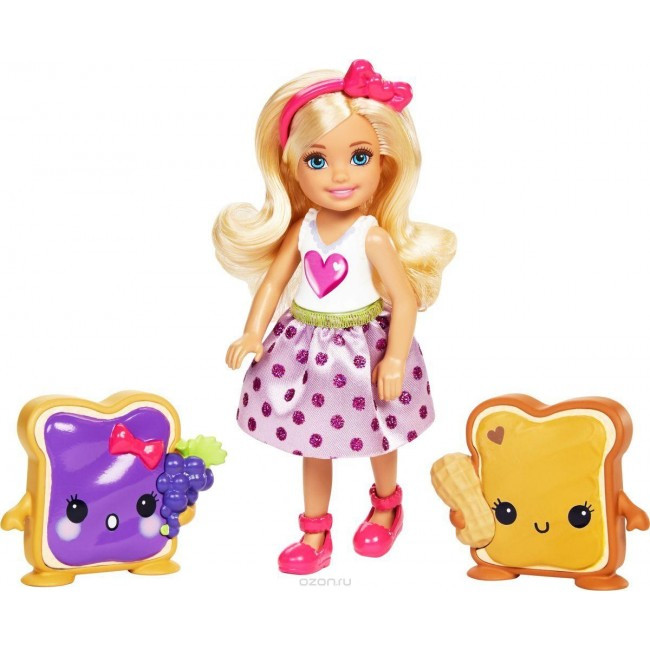 Кукла Челси и сладости FDJ09/FDJ10 Mattel Barbie