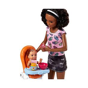 Barbie (Барби) Игровой набор Кукла Барби няня FHY97/FHY99 Mattel Barbie, фото 2