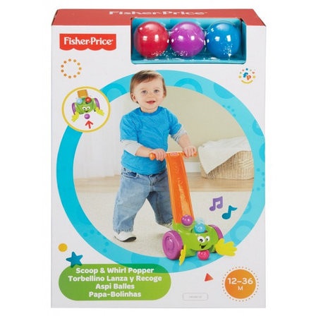 Игрушка "Собираем и перемешиваем шарики" W9860 Mattel Fisher-Price, фото 2