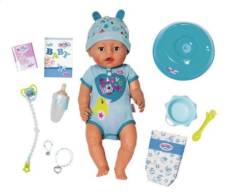 Zapf Creation Бэби Борн Кукла-мальчик интерактивная Zapf Creation Baby born 824375, фото 2