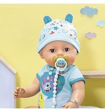 Бэби Борн Кукла-мальчик интерактивная Zapf Creation Baby born 824375, фото 2
