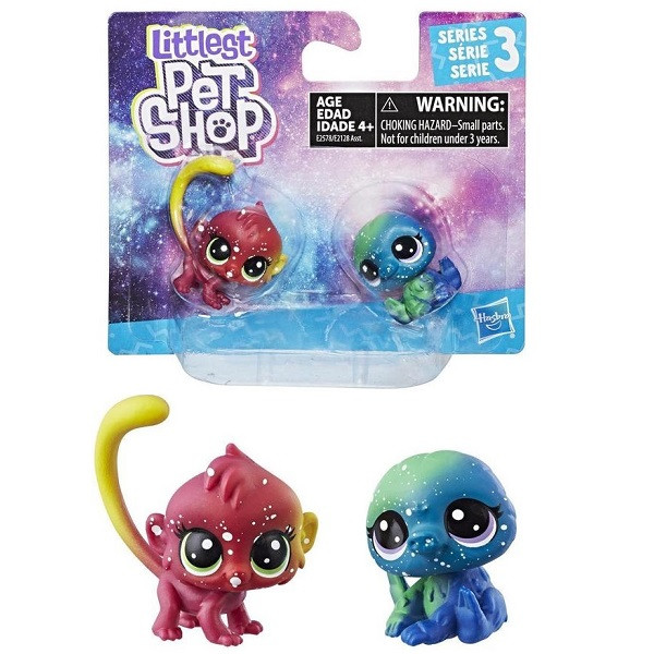 Литлс Пет Шоп 2 космических пета (в ассортименте) Hasbro Littlest Pet Shop E2128 - фото 5 - id-p98603439