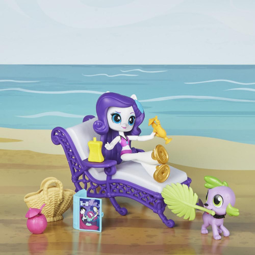 Игровой набор Рарити 'Пляжный отдых' My Little Pony Hasbro B4910/E1084 - фото 3 - id-p98603543
