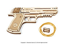 Пистолет UGEARS Вольф-01, фото 3