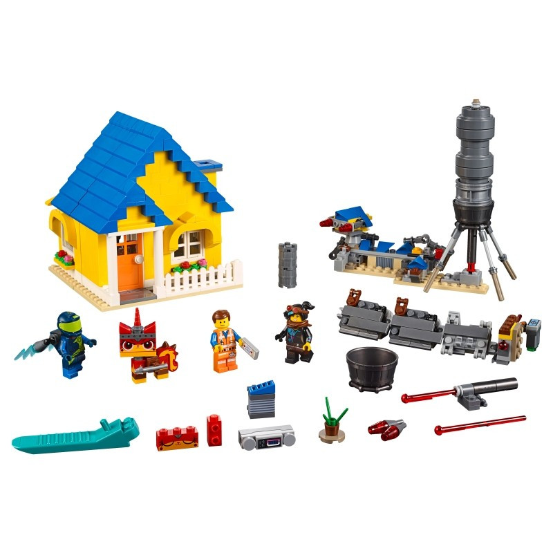 LEGO 70831 Дом мечты / Спасательная ракета Эммета! - фото 2 - id-p93045316
