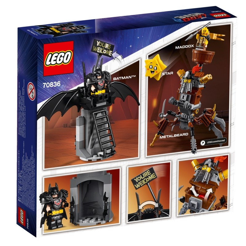 LEGO 70836 Боевой Бэтмен и Железная борода - фото 3 - id-p93045317