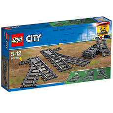 Lego City 60238 Конструктор Лего Город Железнодорожные стрелки, фото 3