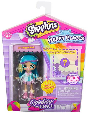 Shopkins НАБОР С КУКЛОЙ SHOPPIE "ПЁРЫШКО ФИЗ" 56844, фото 2