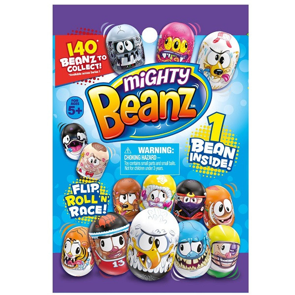 1 боб в фольгированном пакетике Mighty Beanz 66602