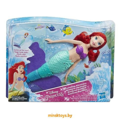 Кукла - Ариэль плавающая 'Принцессы Диснея: Водные приключения' Hasbro E0051 - фото 7 - id-p98603691