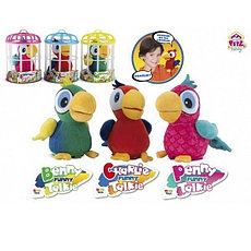 IMC Toys Интерактивный Попугай Penny (розовый) повторяет слова 95038 Club Petz Funny, фото 3