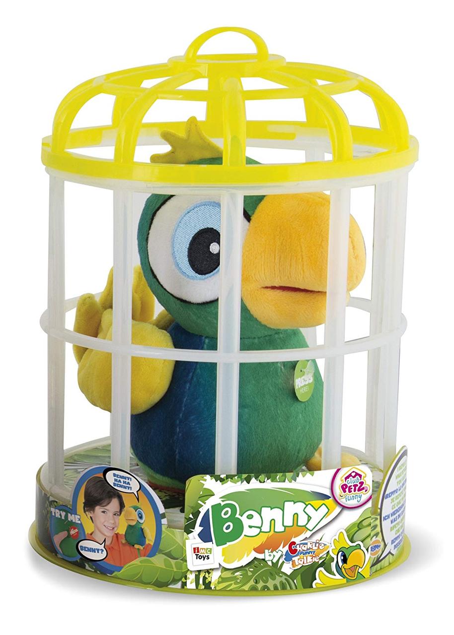 Интерактивный Попугай Benny (зеленый) повторяет слова 95021 Club Petz Funny - фото 2 - id-p98603597