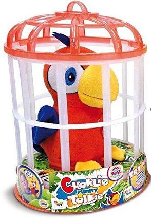 IMC Toys Интерактивный Попугай Benny (Красный) повторяет слова 94215 Club Petz Funny, фото 2