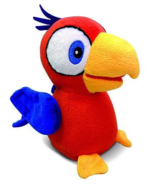 IMC Toys Интерактивный Попугай Benny (Красный) повторяет слова 94215 Club Petz Funny, фото 2