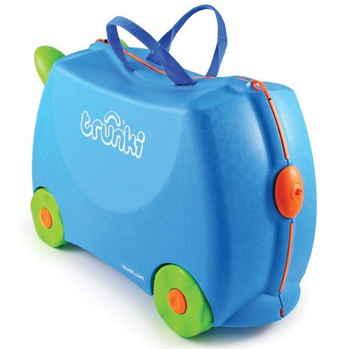 Детский Чемодан на колесиках Голубой Trunki - фото 4 - id-p98603127