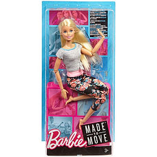 Барби Безграничные движения Блондинка Mattel Barbie FTG81, фото 3