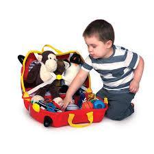 Чемодан на колесиках Гоночная машинка Рокко Trunki, фото 2