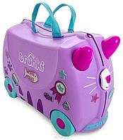 Чемодан на колесиках Котенок Кэйзи Trunki