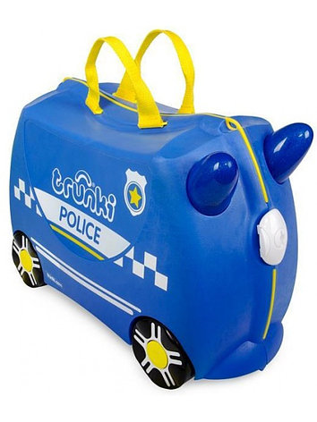 Чемодан на колесиках Полицеская машина Перси Trunki, фото 2