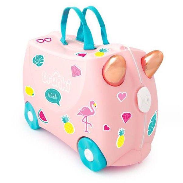 Чемодан на колесиках Фламинго Флосси Trunki