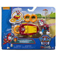 Paw Patrol (Щенячий Патруль) Щенячий патруль фигурка спасателя с доской для серфинга Paw Patrol 16731, фото 2