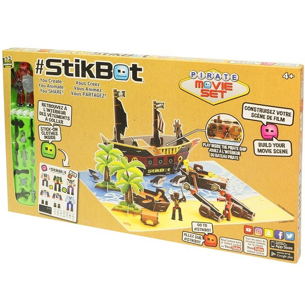 Стикбот набор "Пиратский корабль" Stikbot TST623P - фото 4 - id-p98604893