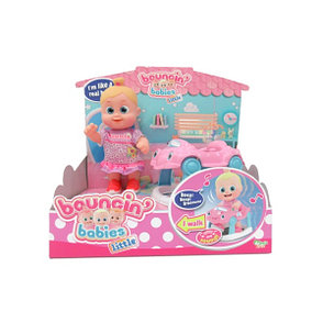 Bouncin Babies Кукла Бони с машиной, 16 см Bouncin' Babies 803001, фото 2
