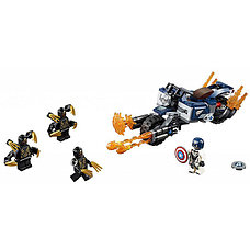 Капитан Америка: Атака Аутрайдеров 76123 LEGO SUPER HEROES, фото 2